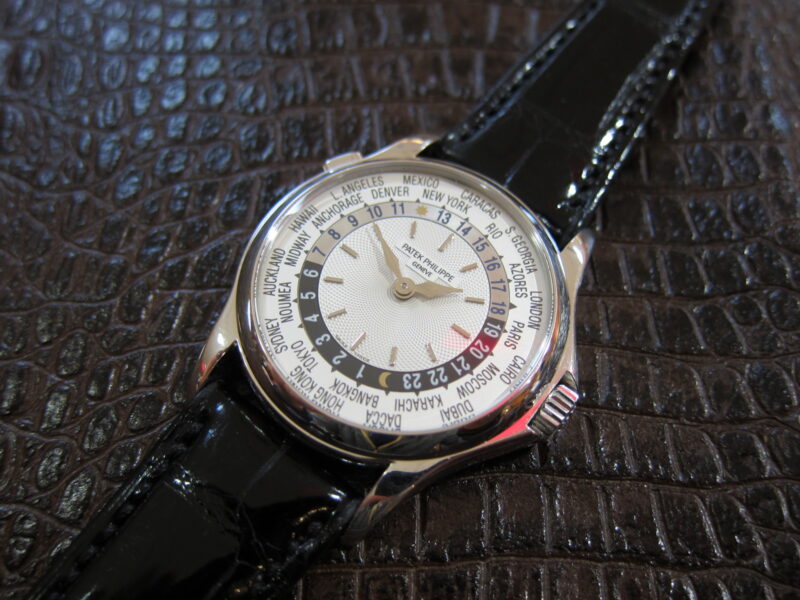 **SOLD**Patek Philippe World Time 5110G White gold