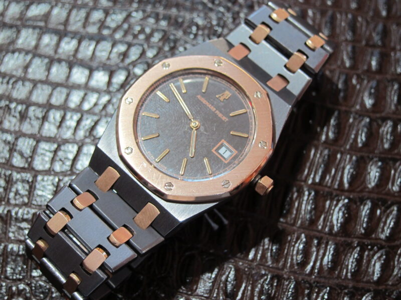 **SOLD**Audemars Piguet Royal Oak Rose Gold and Tantalum 33mm