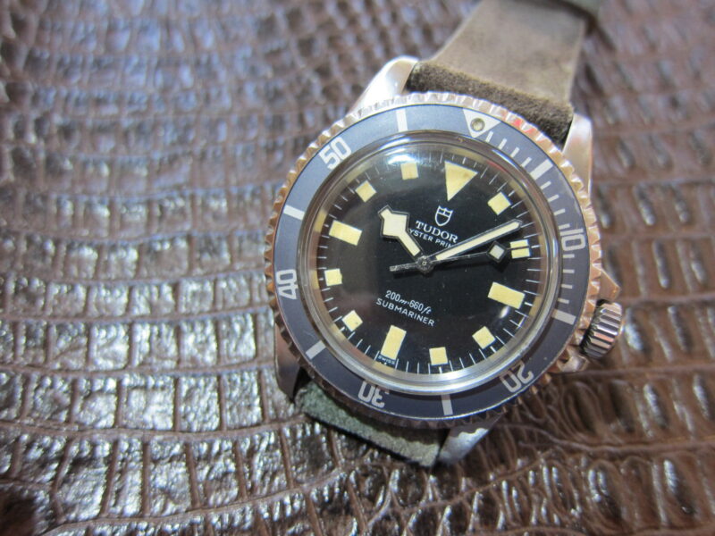 **SOLD**TUDOR SUBMARINER SNOWFLAKE VINTAGE PATINA ref#701670