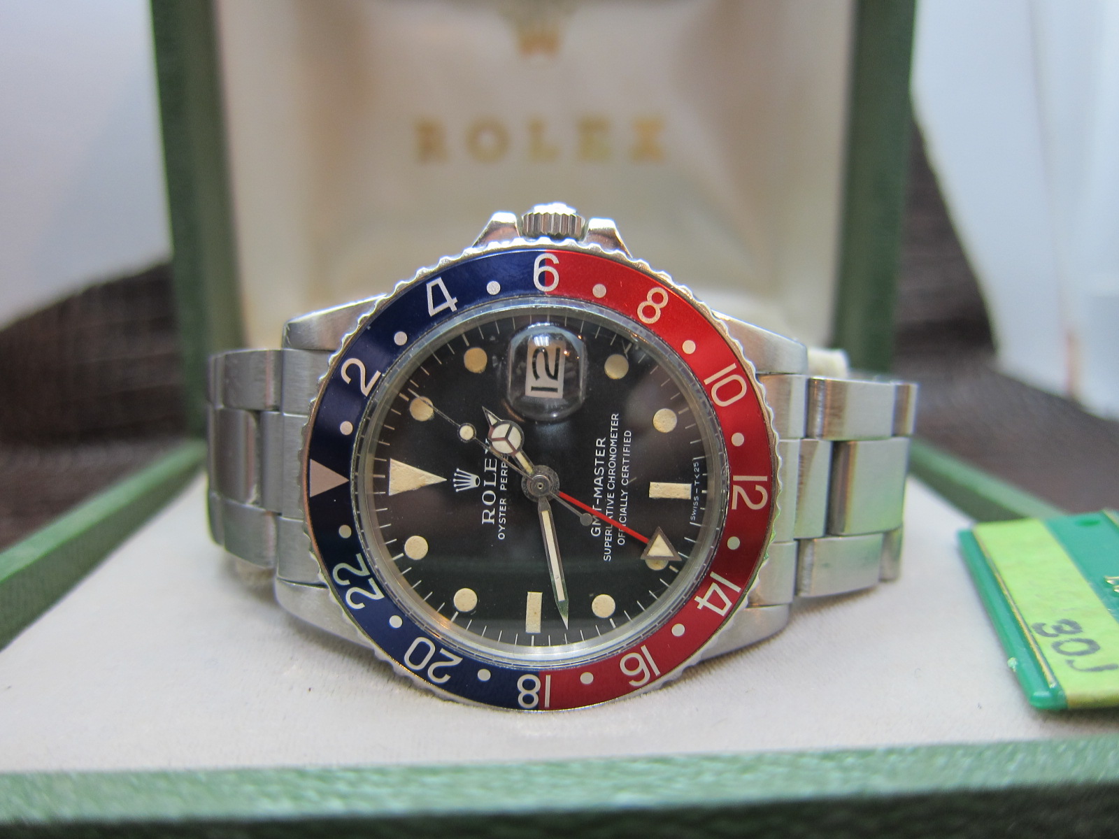 SOLD** Rolex GMT Master ref#1675 - Vintage Rolex & Patek Philippe Nautilus  New York Classic Watch