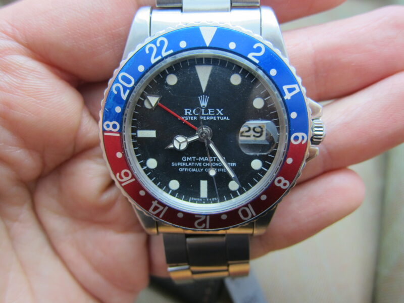 **SOLD**Rolex Vintage GMT Master ref#1675 Mk1