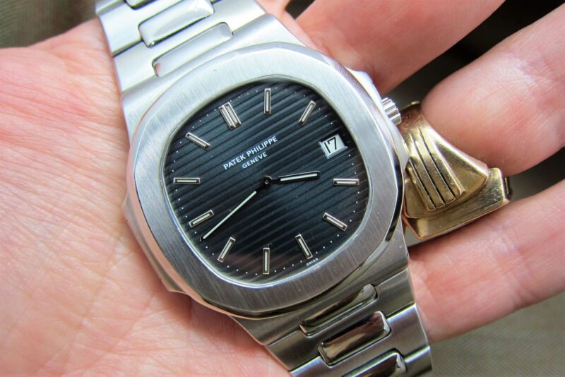 **SOLD**Patek Philippe Vintage Nautilusref# 3700 /1 | Big Bracelet | Mint|