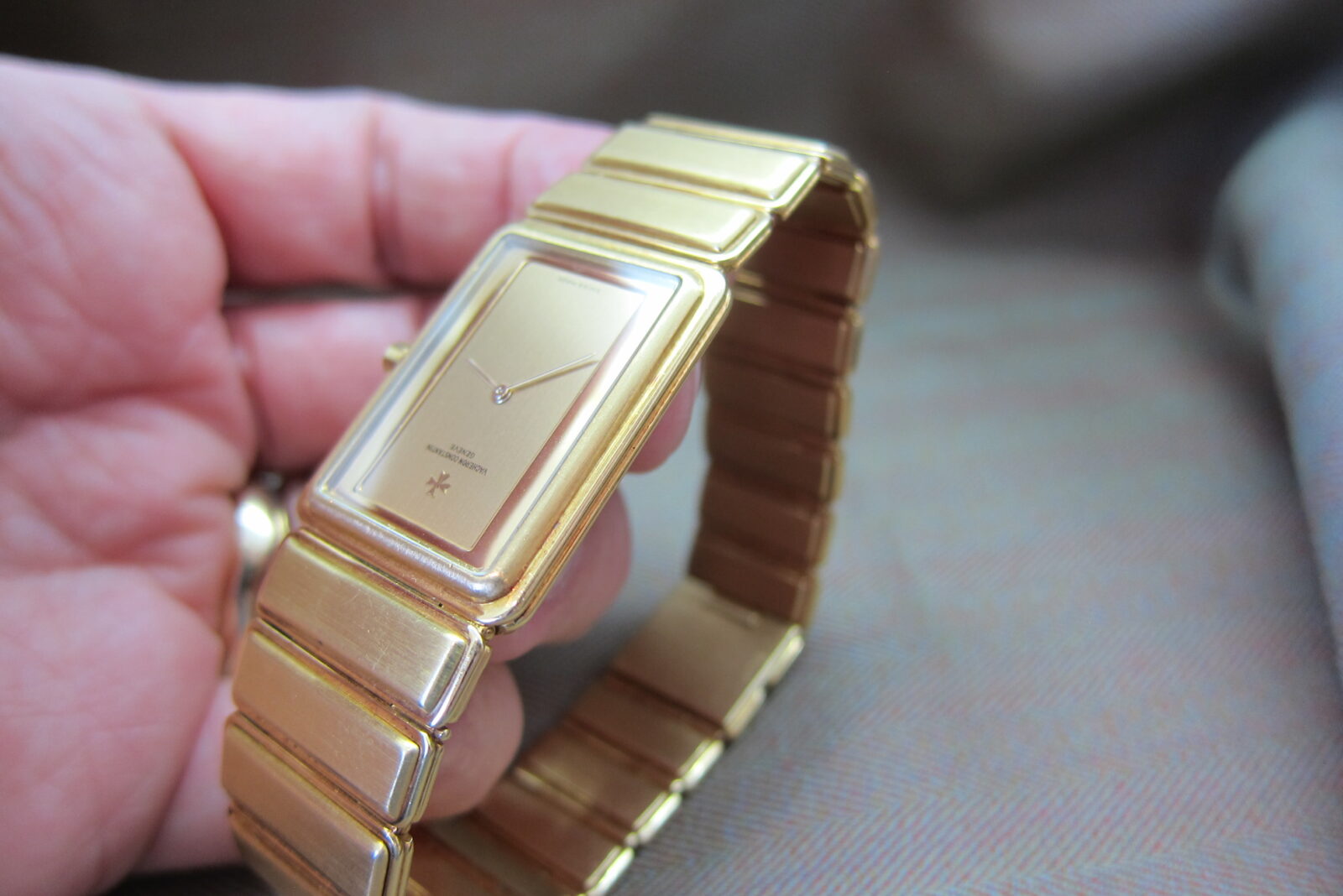 Vacheron Constantin Harmony 18K Yellow Gold Diamond Wrist Watch – The Back  Vault