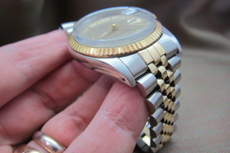 Rolex Vintage Datejust 16013 Two Tone Houndstooth dial - Image 3