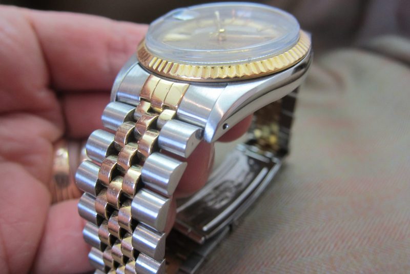 Rolex Vintage Datejust 16013 Two Tone Houndstooth dial - Image 4