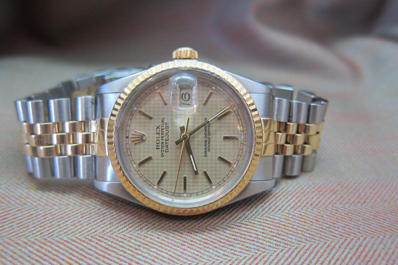 Rolex Vintage Datejust 16013 Two Tone Houndstooth dial - Image 5