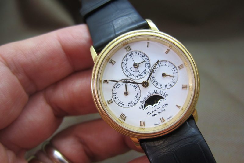Blacpain Vintage Perpetual Calender 5495 18k