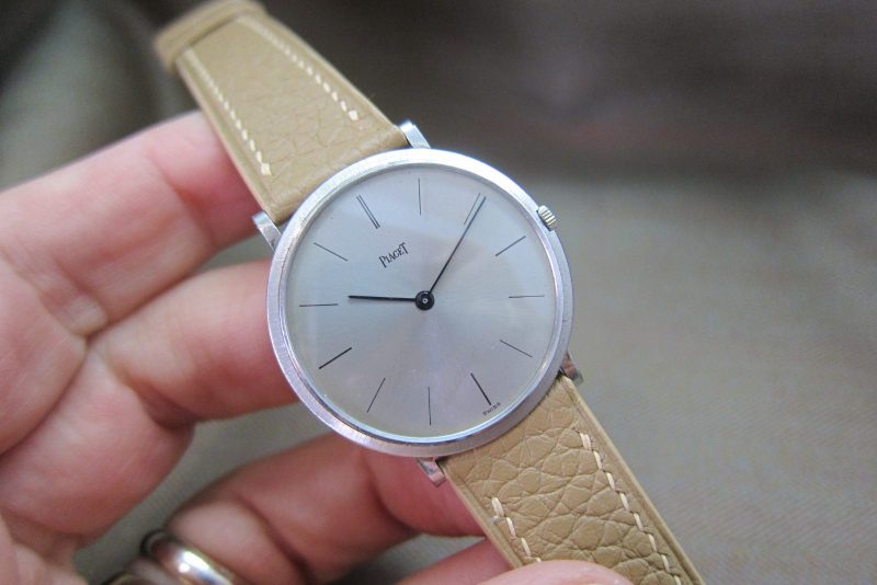 Piaget Vintage Altiplano 18k White Gold French Hallmarks