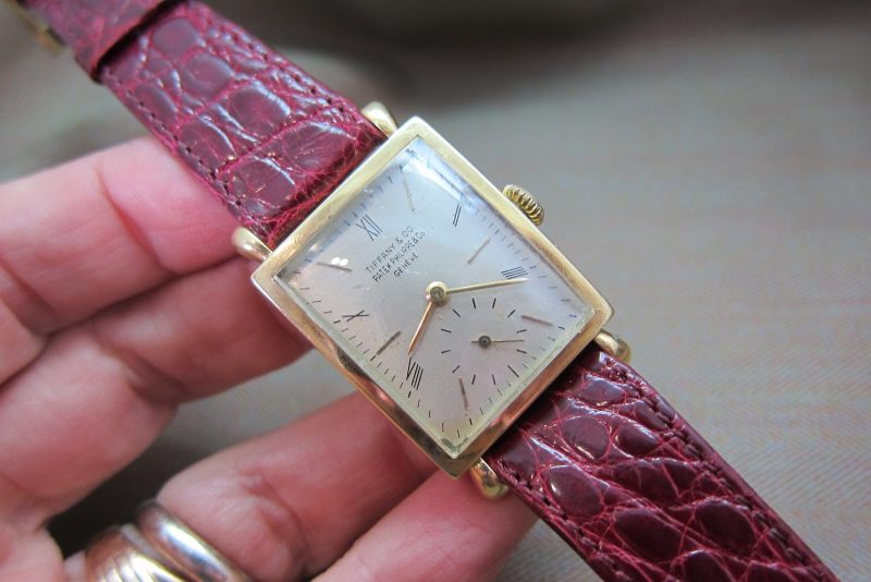 Patek Philippe Vintage Tear Drop Tank Tiffany Dial 1580