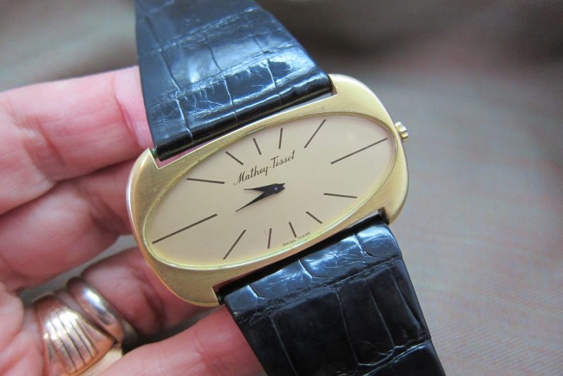 Mathey-Tissot Vintage Jumbo Oval Unique Watch