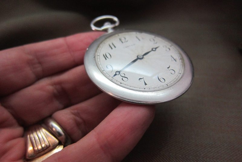 Cartier Vintage Platinum Pocket Watch 1940's - Image 4