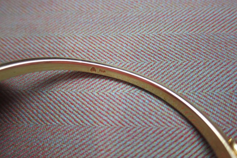 Piaget Vintage 18k Onyx Oval Cuff 9812 - Image 9