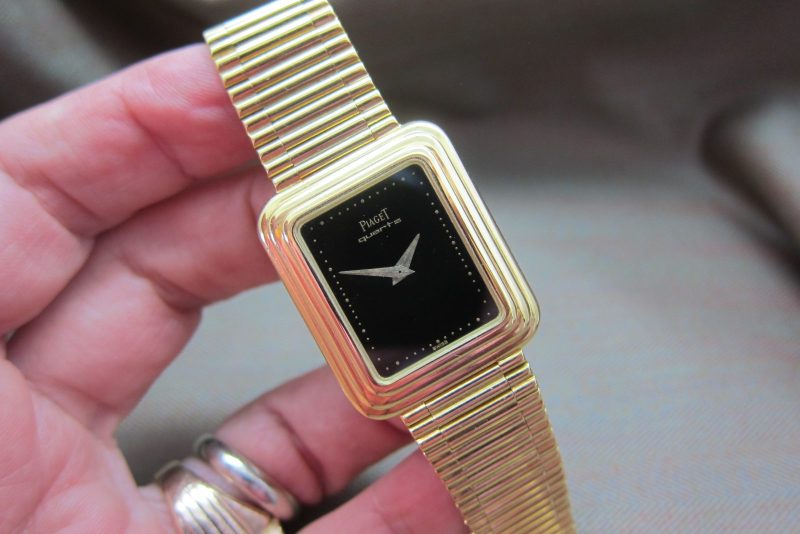 Piaget Vintage Mini Warhol with Bracelet  18k 74101