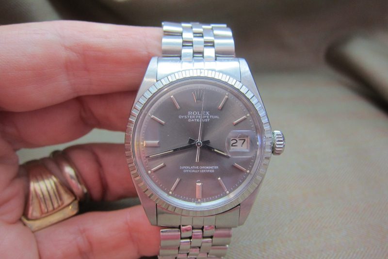 Rolex Vintage Datejust 1603 Grey Ghost  Dial Full Set - Image 10