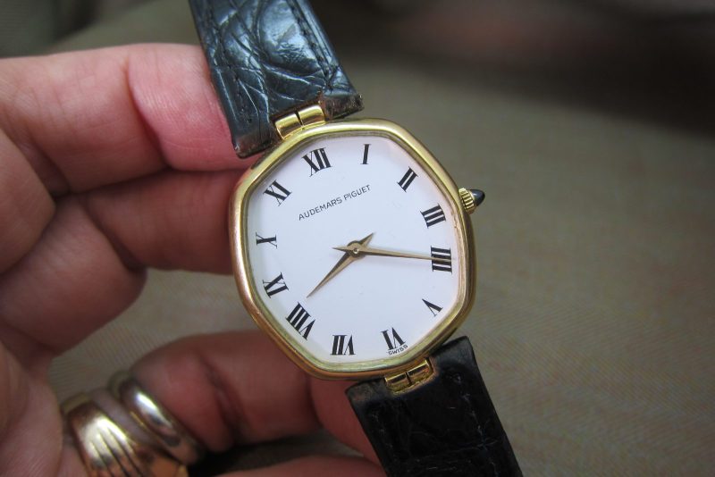 Audemars Piguet Vintage 18k Octagonal Roman Numerals