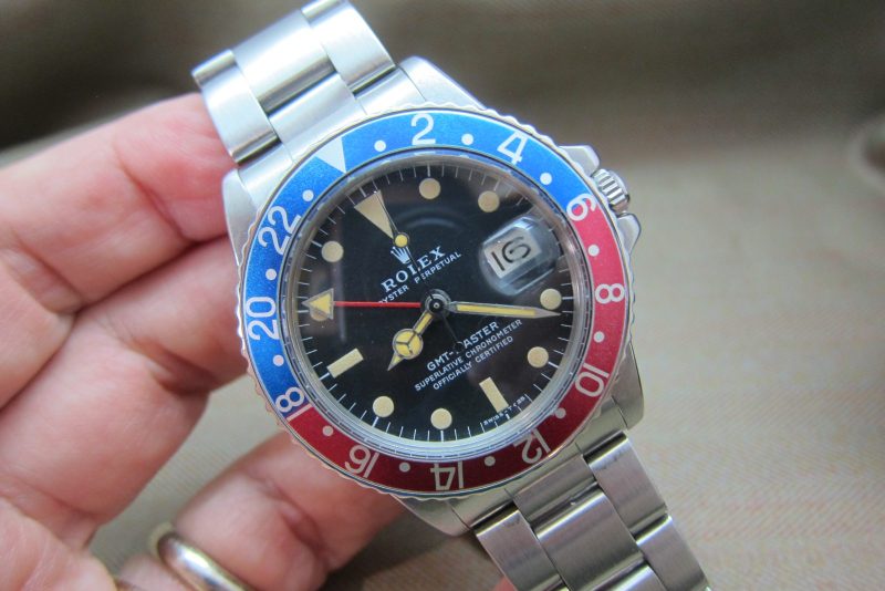 Rolex  Vintage GMT Pepsi 1675  with Original Box