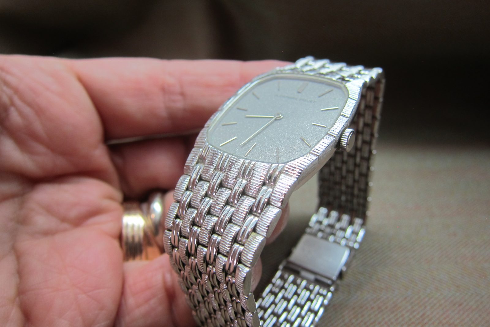 Audemars Piguet Vintage Cobra Junior Size Aventurine Dial - Image 4