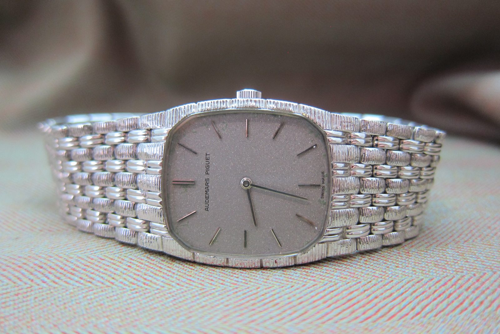 Audemars Piguet Vintage Cobra Junior Size Aventurine Dial - Image 6