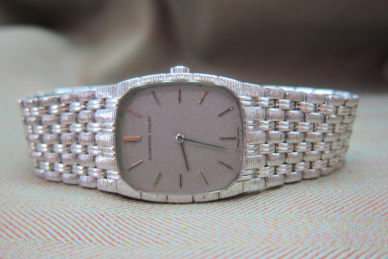 Audemars Piguet Vintage Cobra Junior Size Aventurine Dial - Image 10