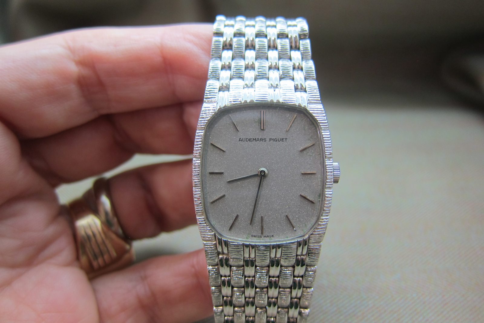 Audemars Piguet Vintage Cobra Junior Size Aventurine Dial - Image 11