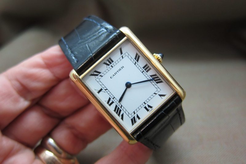 Cartier Tank Jumbo Automatic 17002 18k Deployant buckle - Image 2