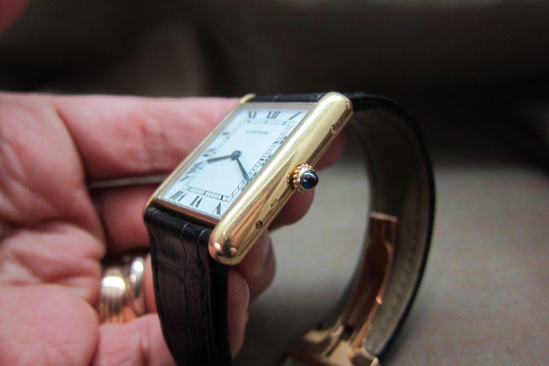 Cartier Tank Jumbo Automatic 17002 18k Deployant buckle - Image 4