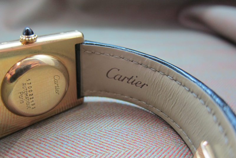Cartier Tank Jumbo Automatic 17002 18k Deployant buckle - Image 10
