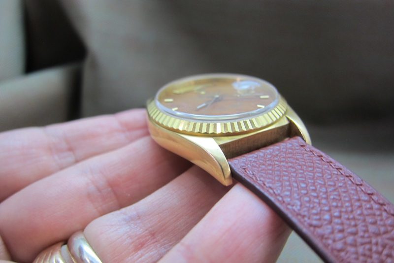 Rolex Vintage Day-Date 18038 Wood Dial T Serial - Image 3
