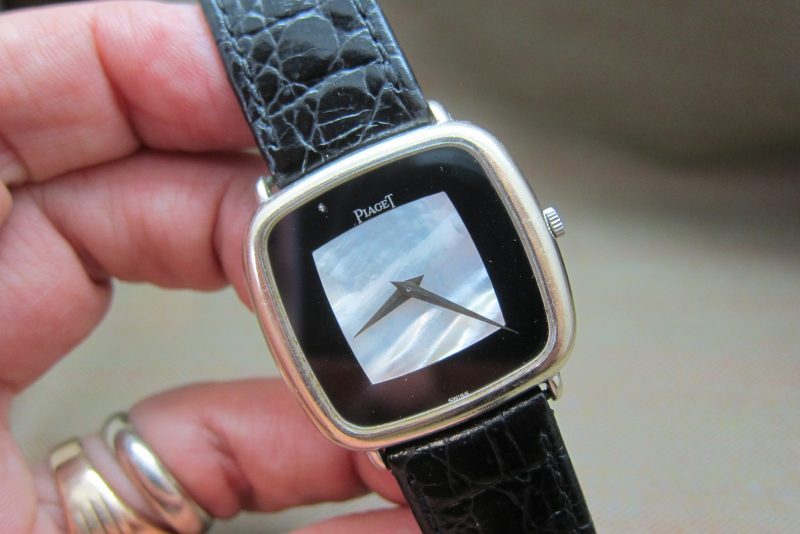 Piaget Vintage 97722 Mother Pearl and Onyx Dial 18k white gold - Image 2