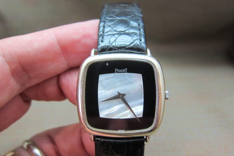 Piaget Vintage 97722 Mother Pearl and Onyx Dial 18k white gold - Image 10