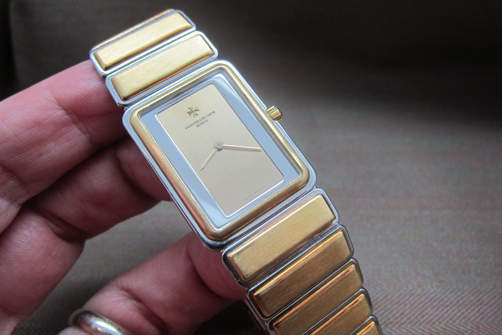 Vacheron Constantin Vintage Harmony  18k Gold and Steel Full Set