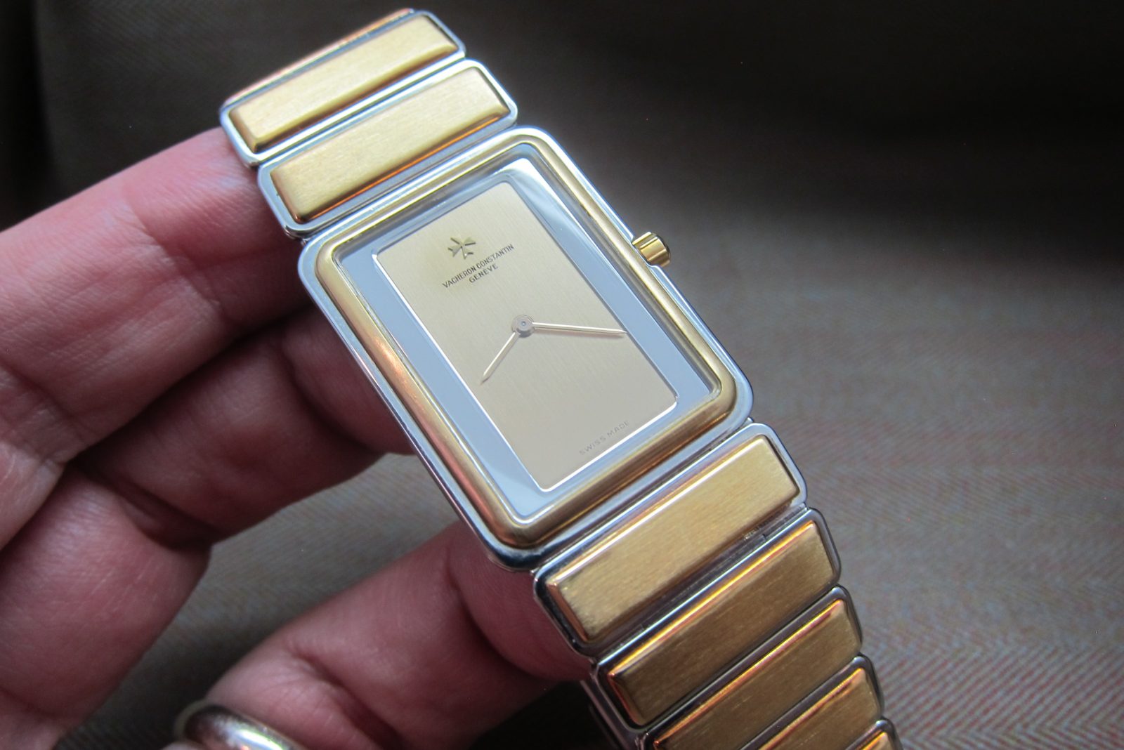 Vacheron Constantin Vintage Harmony  18k Gold and Steel Full Set - Image 2