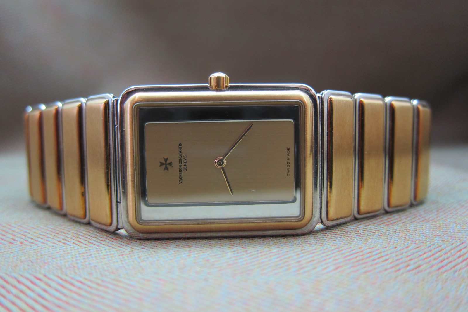 Vacheron Constantin Vintage Harmony  18k Gold and Steel Full Set - Image 6