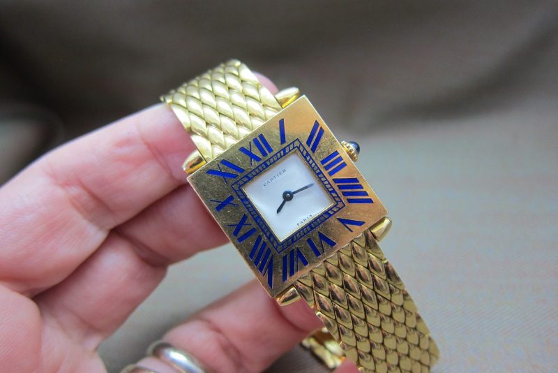 Cartier Vintage Obus Jumbo 18k