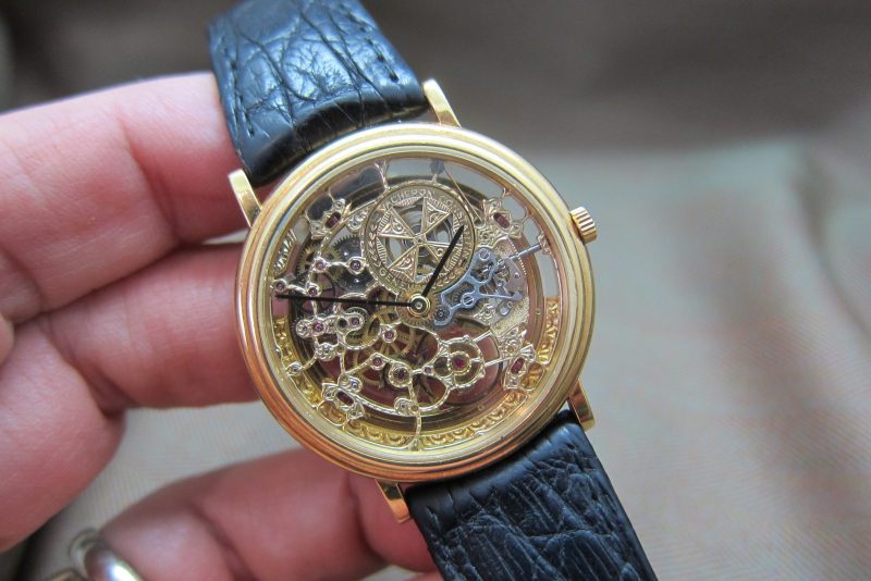 Vacheron Constantin Vintage Skeleton 18k Automatic Full Set