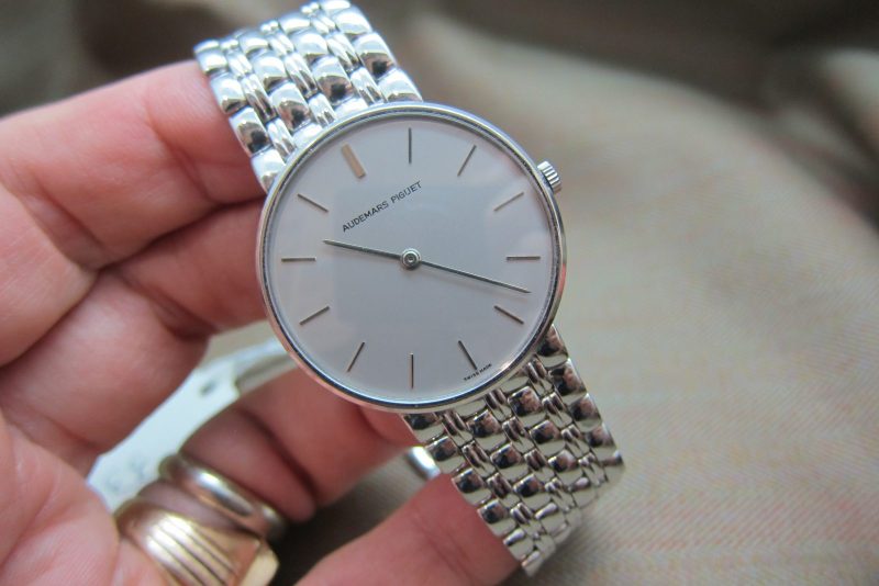 Audemars Piguet Vintage 18k White Gold Bracelet Watch