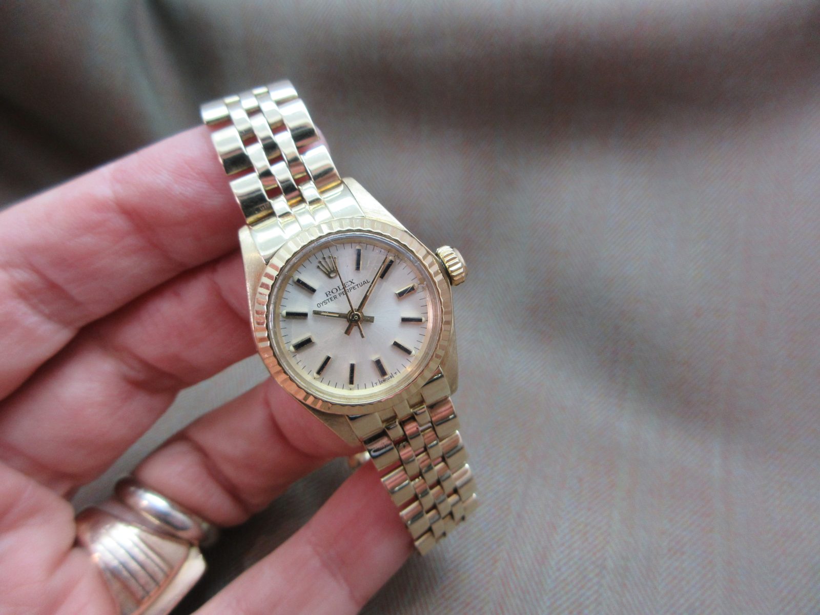 Rolex Vintage Ladies 6719 14k Gold