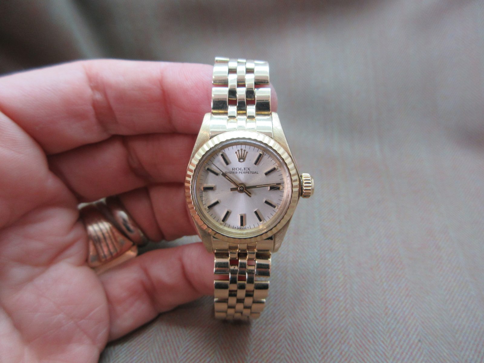 Rolex Vintage Ladies 6719 14k Gold - Image 11