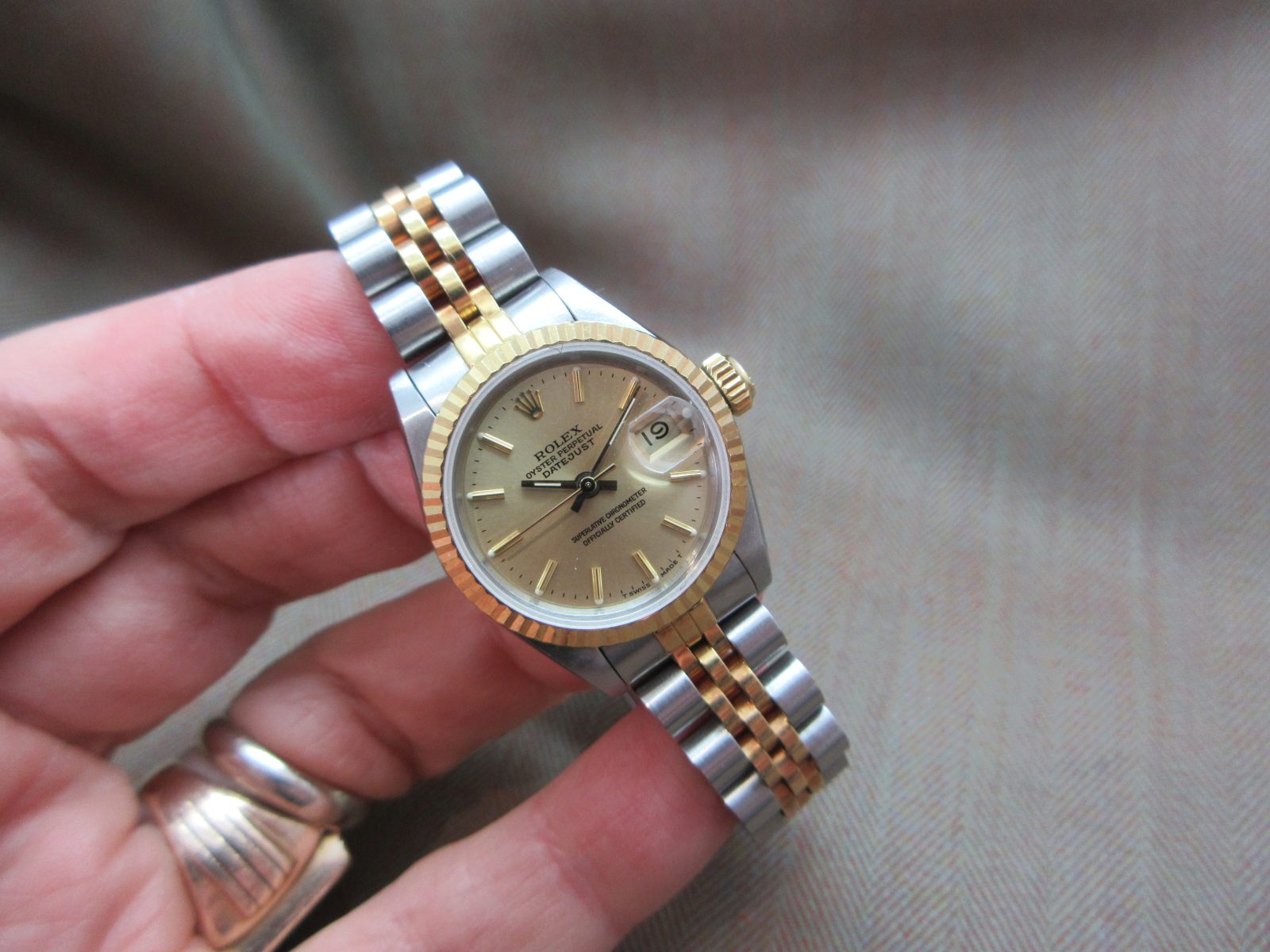 Rolex Datejust ladies 69173 Mint Condition