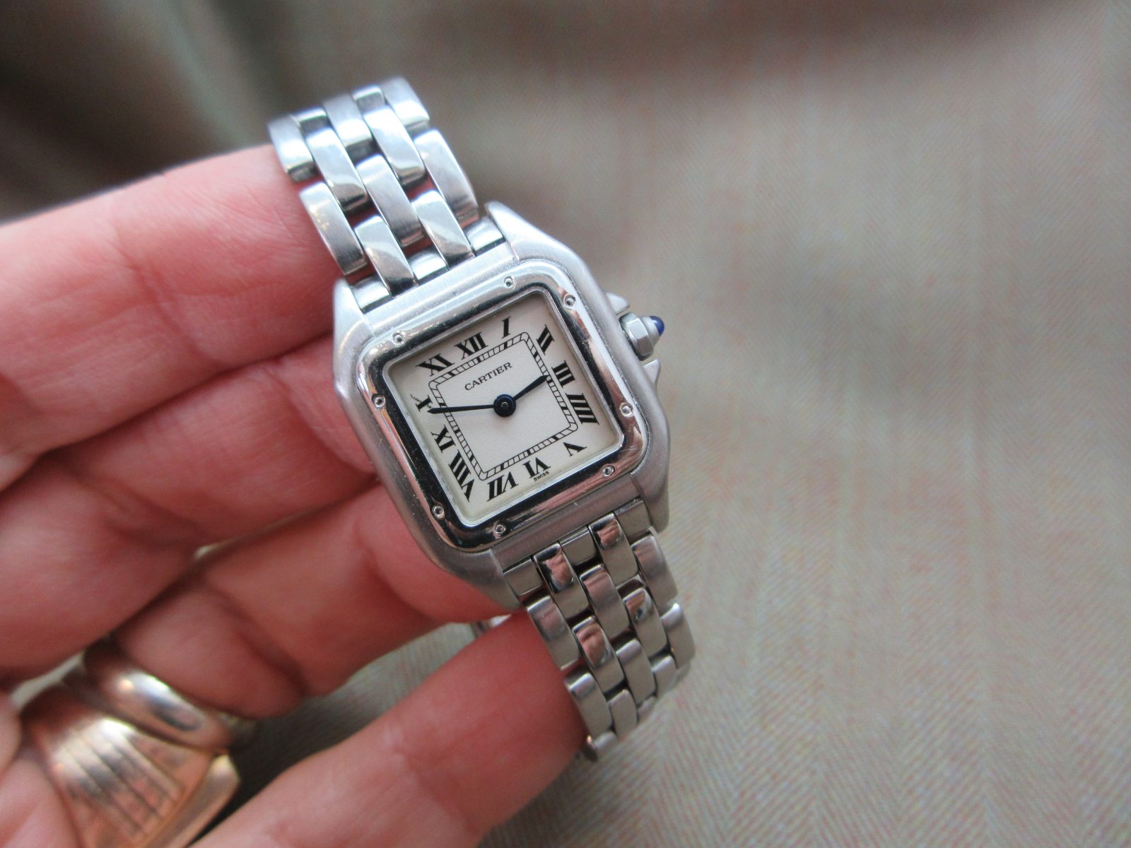 Cartier Vintage Mini Panthere Steel - Image 2