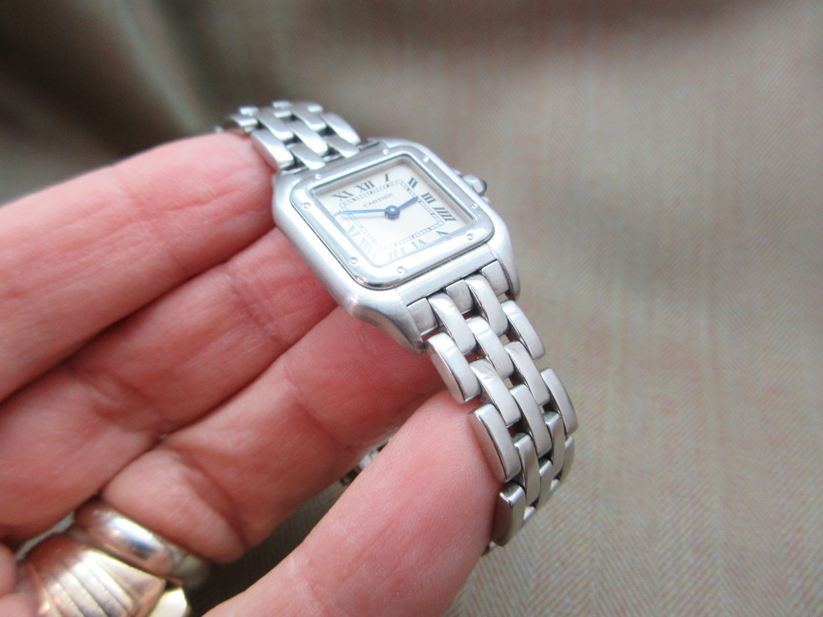 Cartier Vintage Mini Panthere Steel - Image 3
