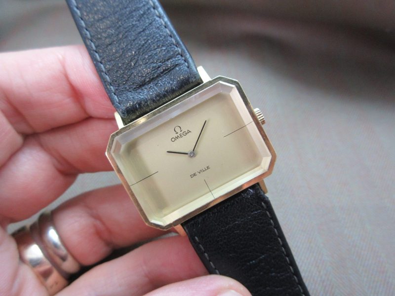 Omega Vintage De Ville 18k Andrew Grima with Original Box