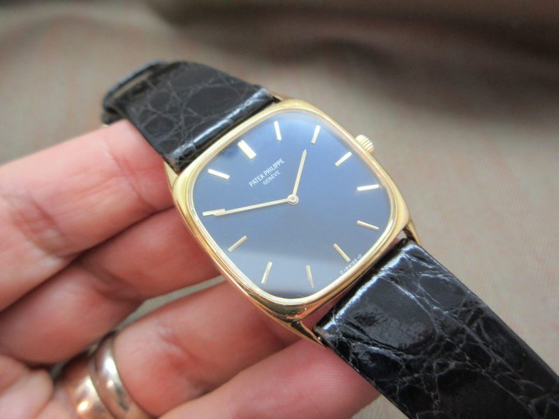 Patek Philippe Golden Ellipse 3666 Cushion with Original Papers & Extra Dial