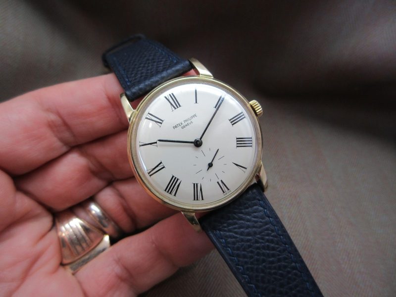 Patek Philippe Vintage Calatrava Automatic 3425 Rare Roman Dial