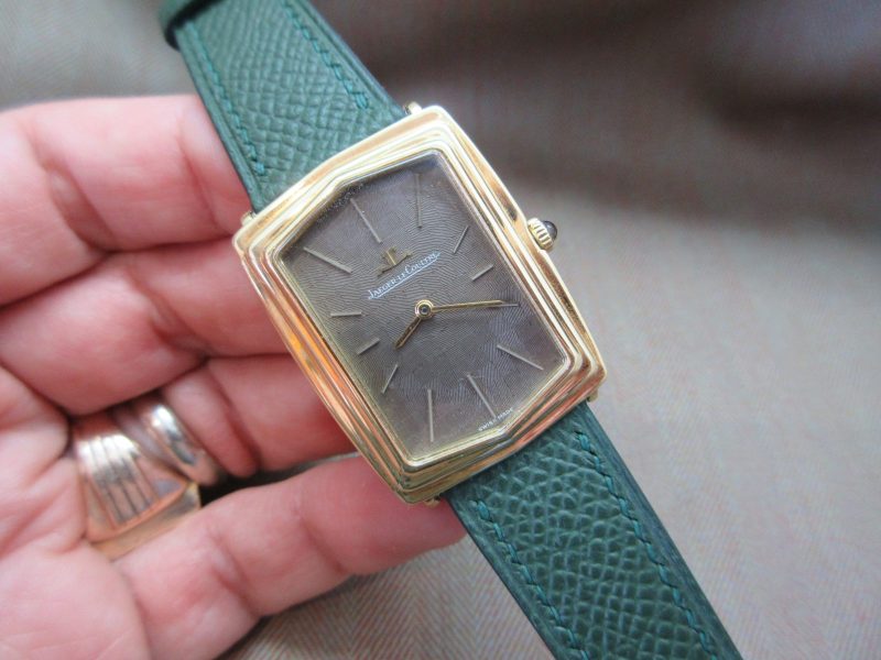 Jaeger-LeCoultre Vintage 18k Hexagon Mosaic Dial