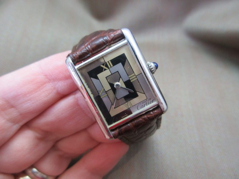 Cartier Vintage Tank Must “Art Deco” 1616 Limited Edition 1000 Pieces Silver Case