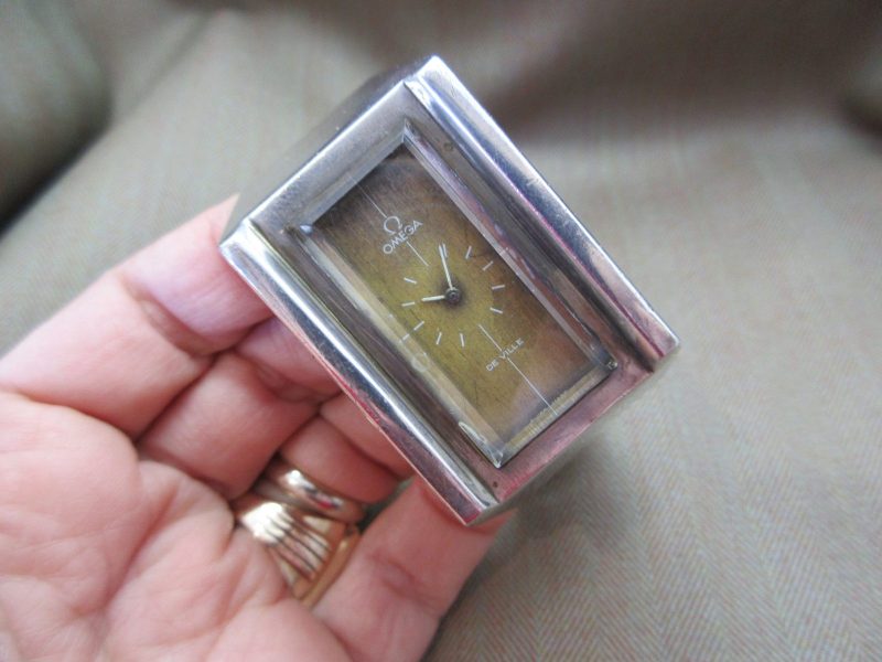 Omega Vintage Andrew Grima Jumbo Silver Cuff Watch