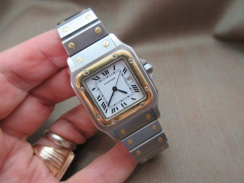 Cartier Vintage Santos 2961 Men's Automatic 18k & Steel