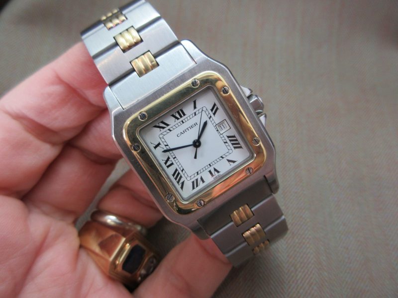 Cartier Vintage Santos 2961 Godron Finish