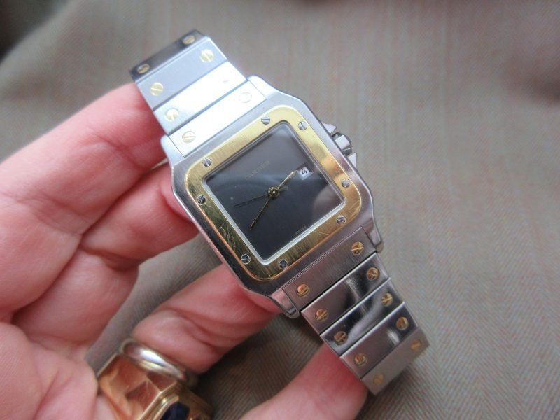 Cartier Vintage Santos 2961 Ghost Dial with Original Box